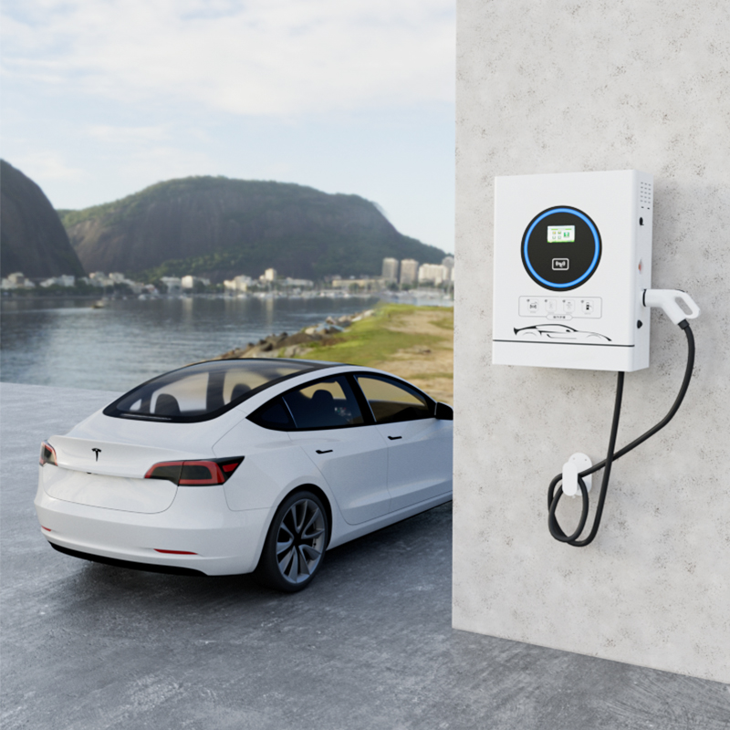 22Kw Wallbox Type 2 Ocpp Rfid - 22kW DC EV-lader wandbox type 2