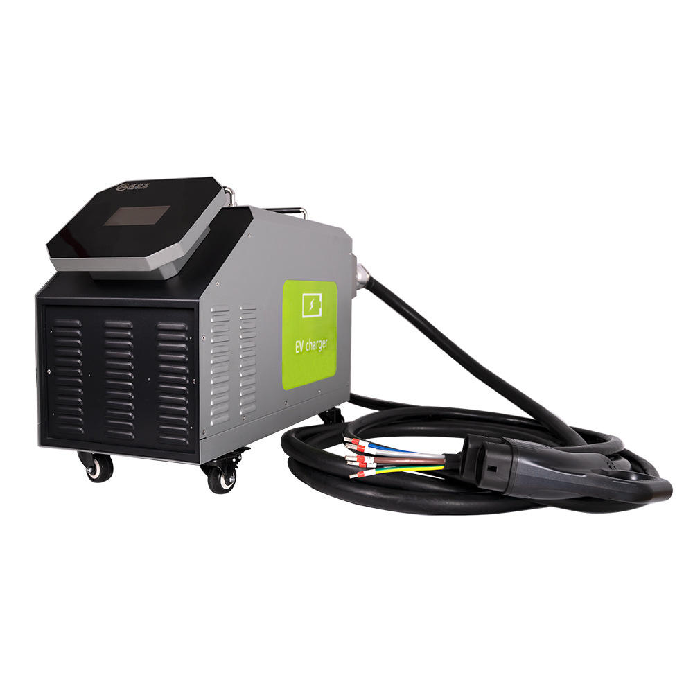 Portable Dc Fast Charger 20Kw Ccs2 - Ccs1 Ccs2 Dc Snellader Draagbare Mobiele