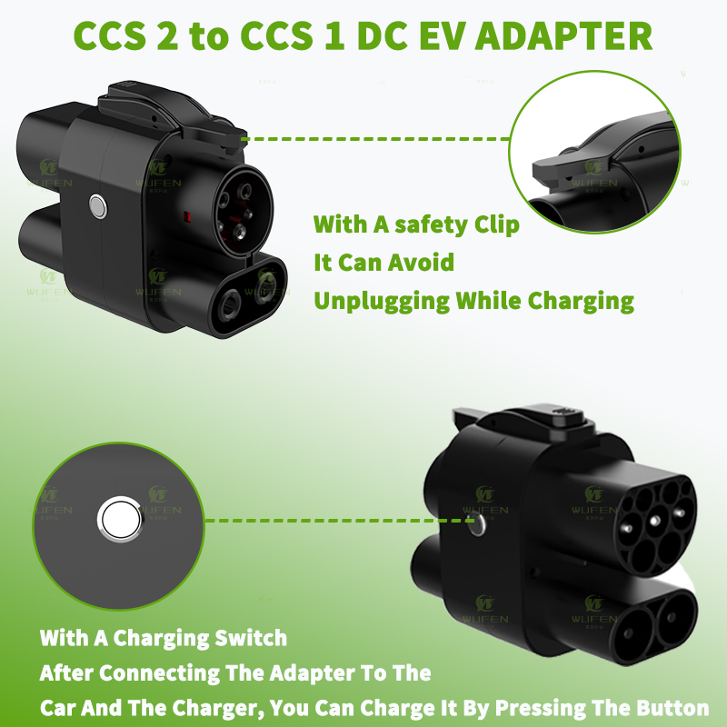 WUFEN CCS2 naar CCS1 250A Adap - Ccs2 To Ccs1 Fast Charge Adapter 250Kw recensie en prijs