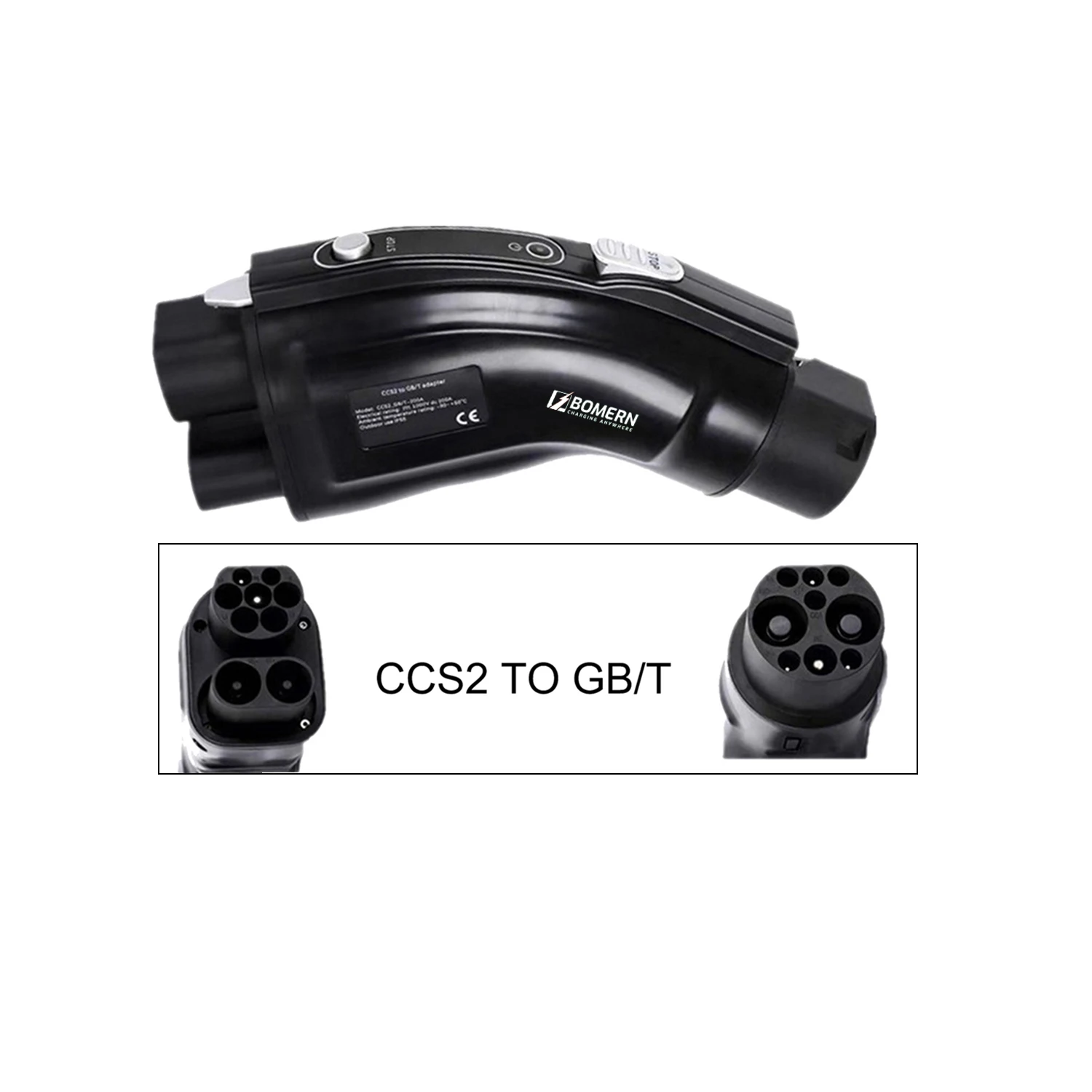 Nieuwe 200A Elektrische Voertu - Gb/T To Ccs2 200A Fast Charging Adapter recensie en prijs