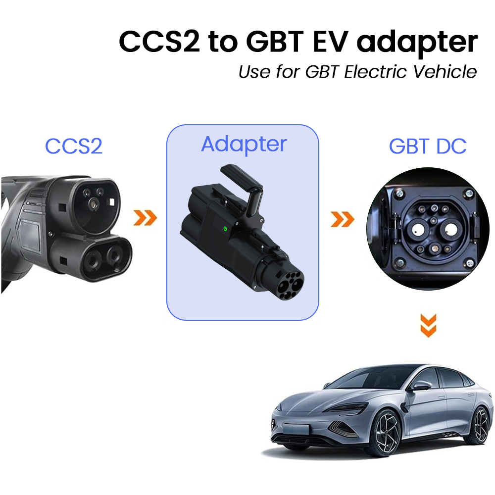 Ccs2 Naar Gb/T Ev Converter Ad - Gb/T To Ccs2 200A Fast Charging Adapter recensie en prijs