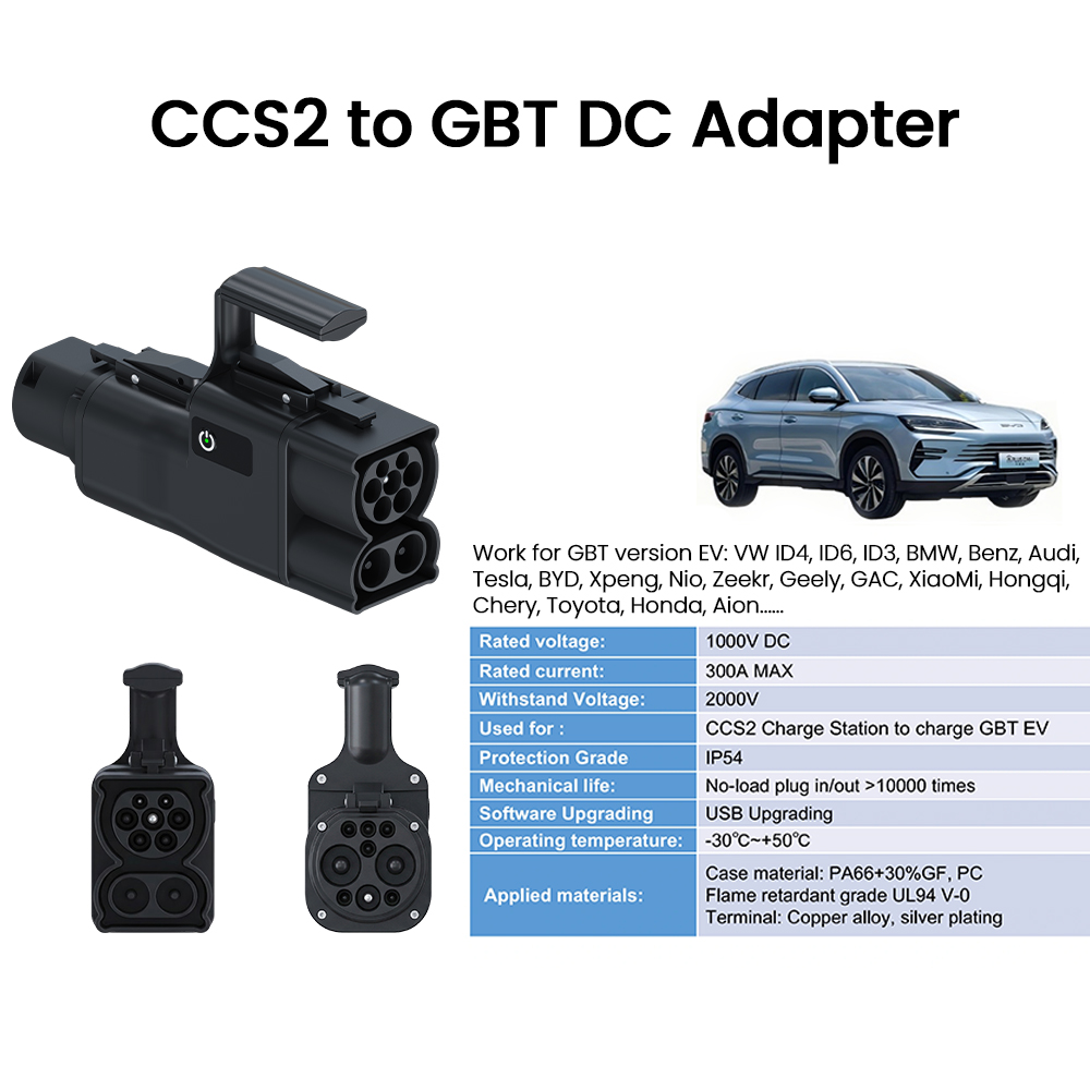 Ccs2 Naar Gb/T Ev Converter Ad - Gb/T To Ccs2 200A Fast Charging Adapter recensie en prijs