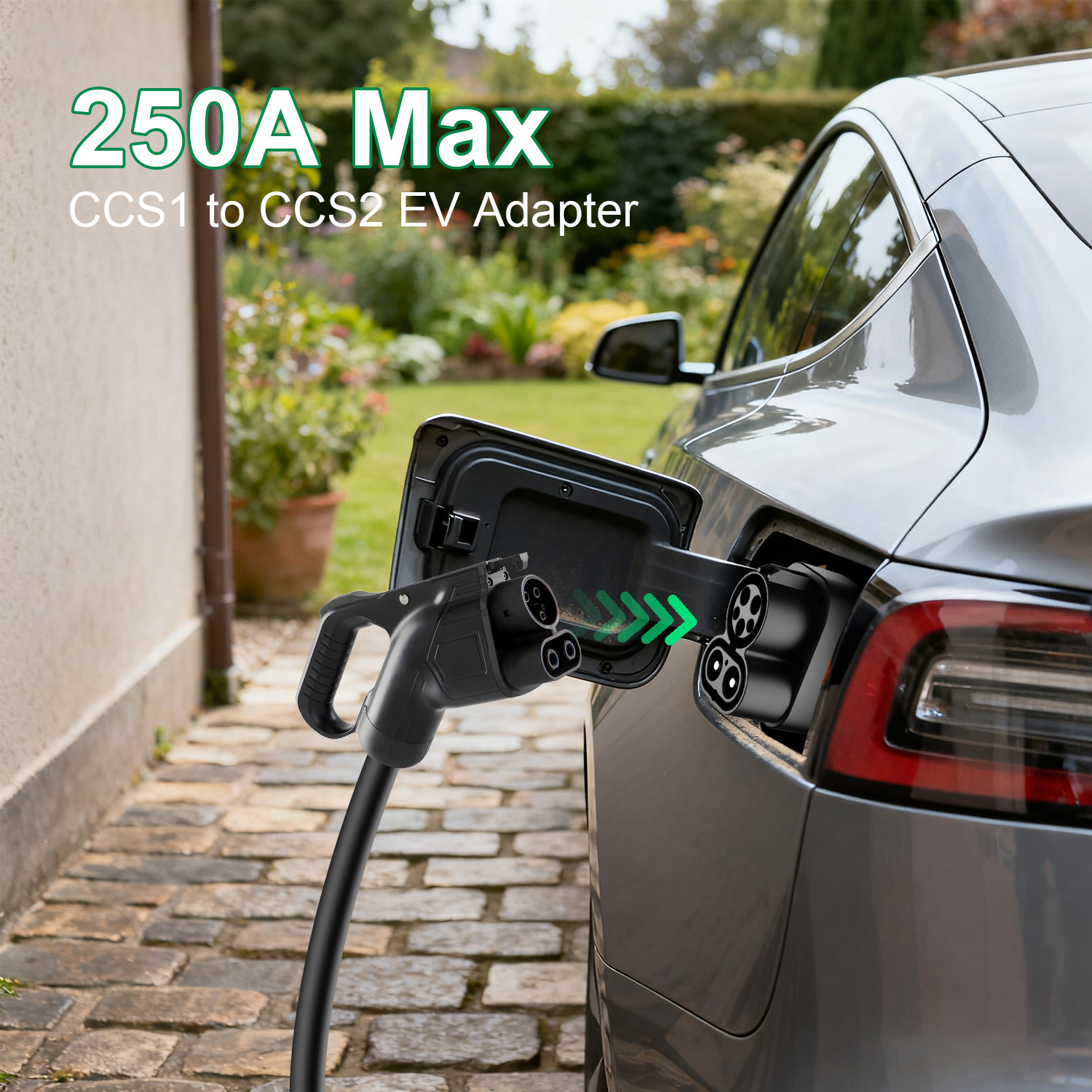 CCS1 naar CCS2-adapter, DC naa - Ccs2 To Ccs1 Fast Charge Adapter 250Kw recensie en prijs