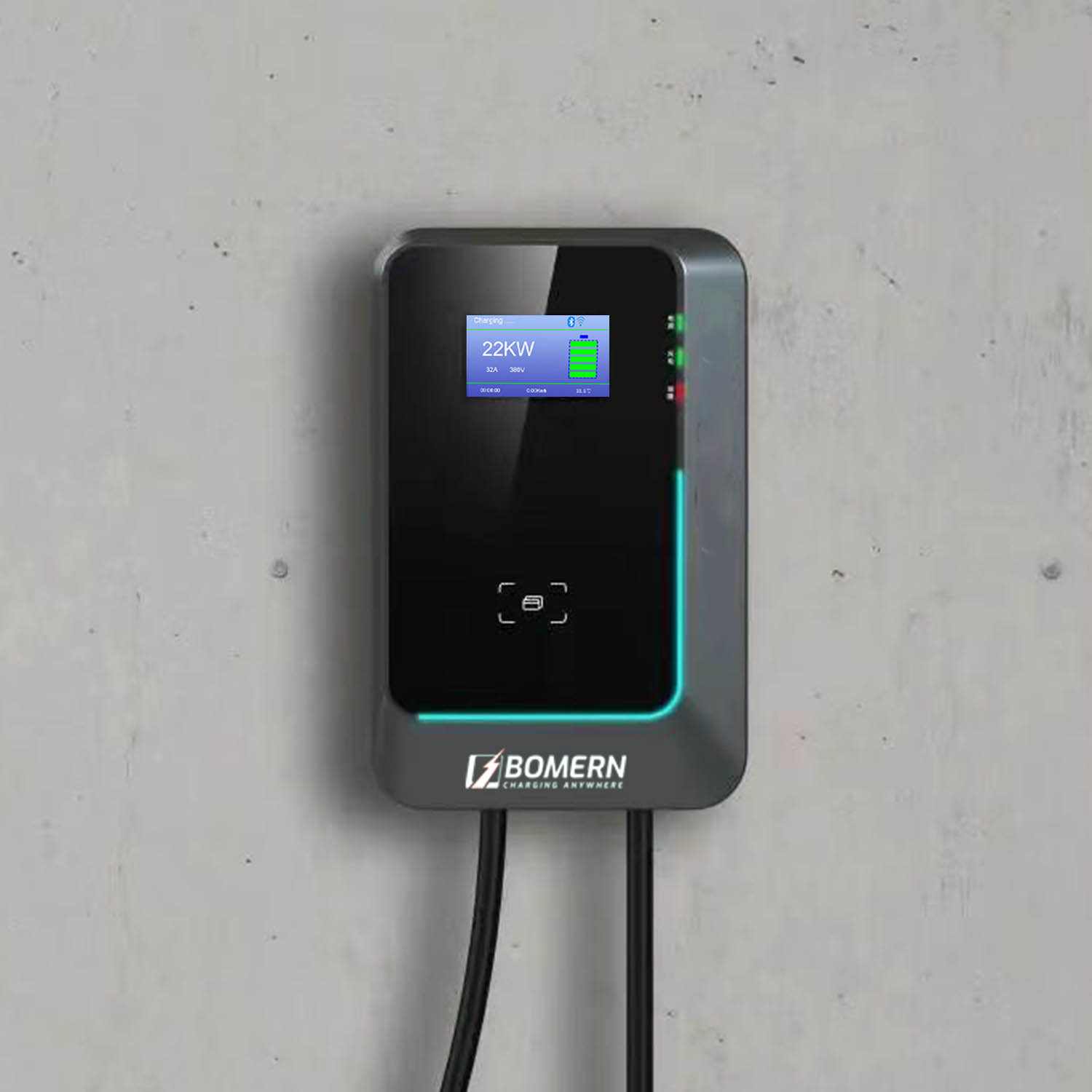2025 Hot Koop 7kw/11kw/22kw AC - 22Kw Wallbox Type 2 Ocpp Rfid recensie en prijs