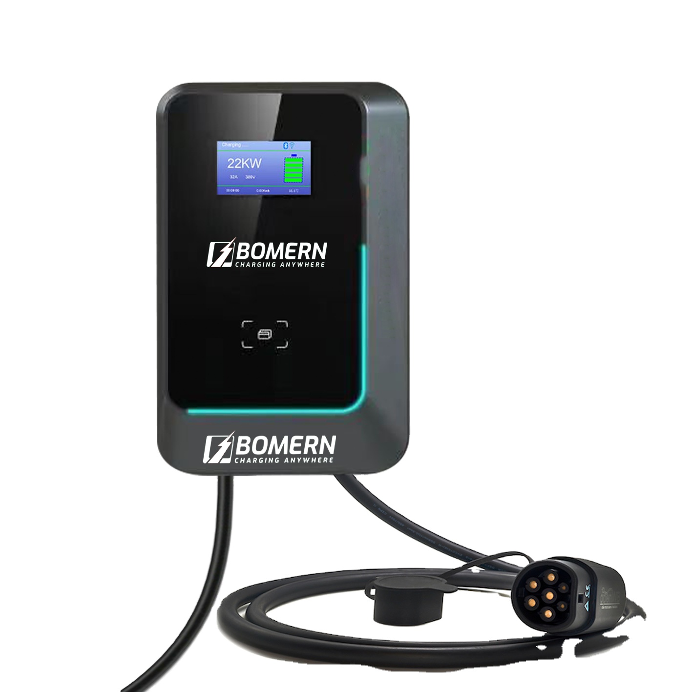 2025 Hot Koop 7kw/11kw/22kw AC - 22Kw Wallbox Type 2 Ocpp Rfid recensie en prijs